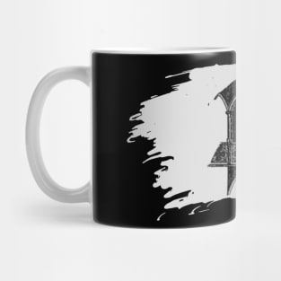 Gothic letter P – Alphabet typography Mug